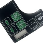 Genie Scissor Lift Upper Control Stickers Part 137636