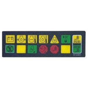 JLG Decals 1001122383 JLG Parts DECAL LIGHT PANEL MTB