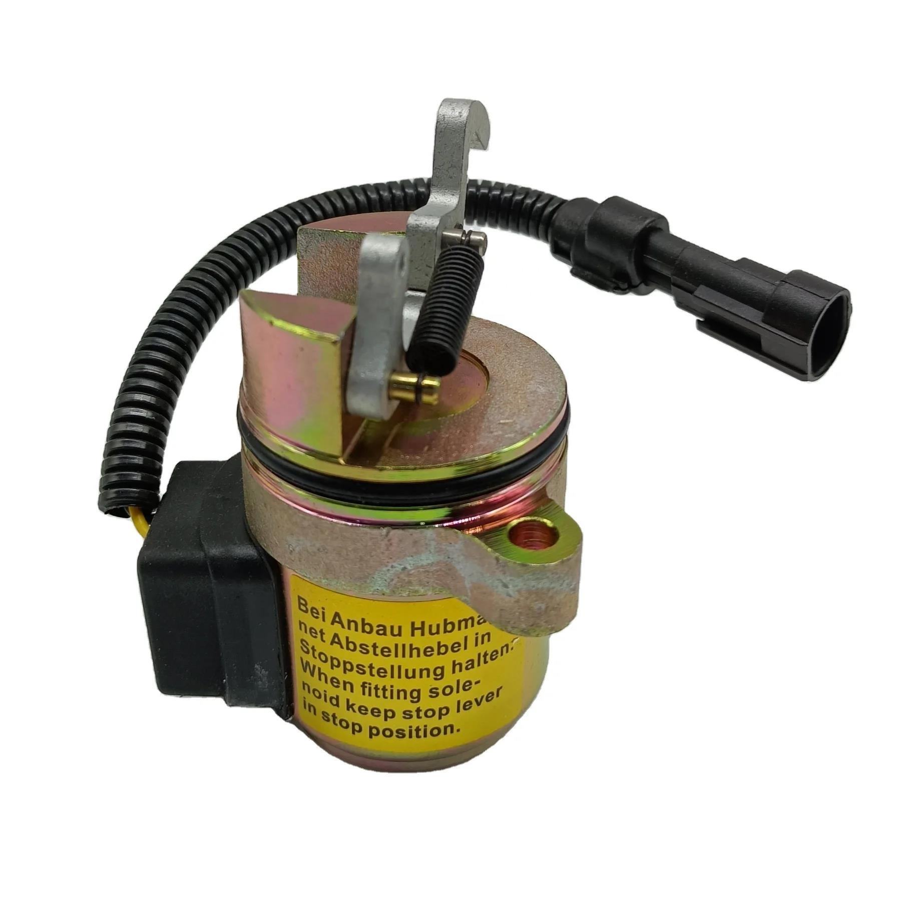 12V Fuel Shutoff Solenoid Valve 33072 For GM 6.5L Diesel (1994-2005) Stanadyne DS