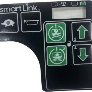 Genie Scissor Lift Upper Control Stickers Part 137636GT