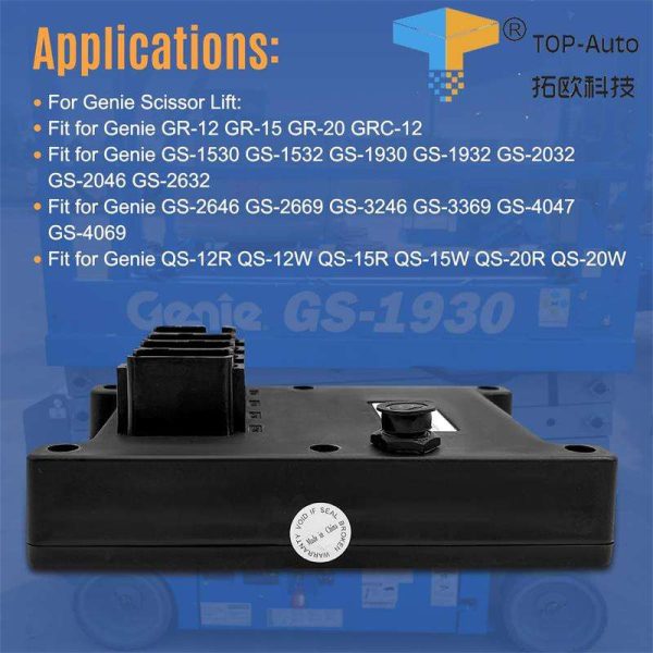 Genie ECU 1256721gt Ground Control Box Fits For Genie Scissor Lift GS-1530 GS-1532 GS-1930 GS-1932 GS-2032 GS-2046