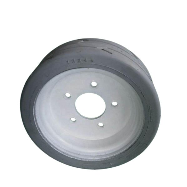 12x4 Skyjack wheel assembly 108020 used for Electric Scissor Lift 107914 Skyjack Tire