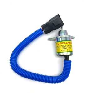 24V Fuel ShutOff Solenoid,1503ES-24S5SUC12S SA4269-24 240-22166 Fuel Pump Solenoid Valve